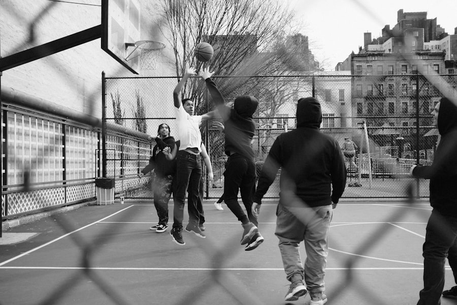Basketball court